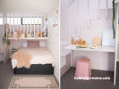 Girl's bedroom, neutral children's bedroom