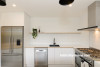 resene alabaster, white walls, scandi design, white kitchen, kitchen tiles