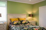 bedroom inspiration, bedroom ideas, green bedroom ideas, green interior ideas, colour palette