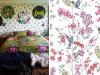 wallpaper inspiration, bedroom inspiration, floral bedroom, wallpaper feature wall, bedroom decor